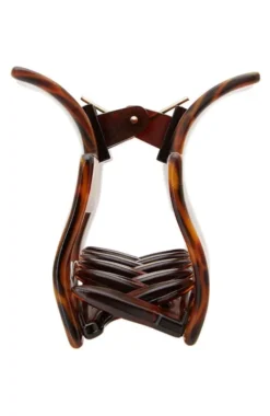 Large Cutout Rectangle Claw Clip - Classic
