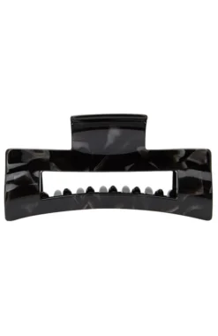 Large Cutout Rectangle Claw Clip - Classic