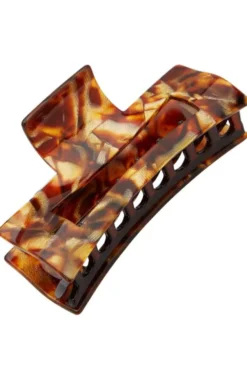 Large Cutout Rectangle Claw Clip - Classic