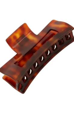 Large Cutout Rectangle Claw Clip - Classic