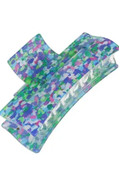 Large Cutout Rectangle Claw Clip - Trixie