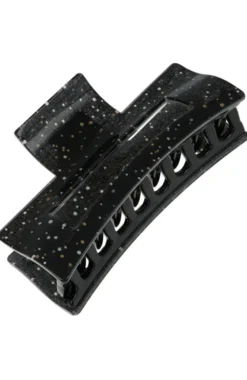 Large Cutout Rectangle Claw Clip - Galaxy