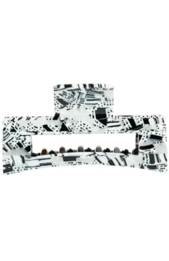Large Cutout Rectangle Claw Clip - Hesperi
