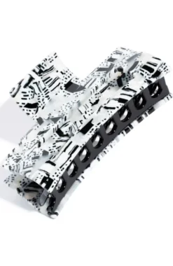 Large Cutout Rectangle Claw Clip - Hesperi