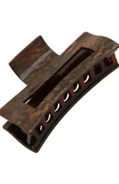 Large Cutout Rectangle Claw Clip - Classic