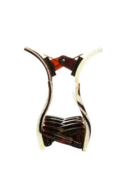 Large Cutout Rectangle Claw Clip - Classic