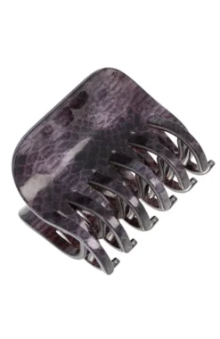 Large Double Tooth Claw Clip - Aztec