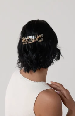 Large Rectangle Barrette - Classic