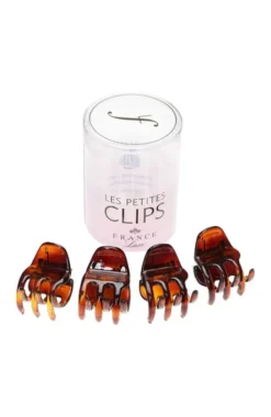 Les Petite Clips Small Dainty Claw Clip 4-Pack