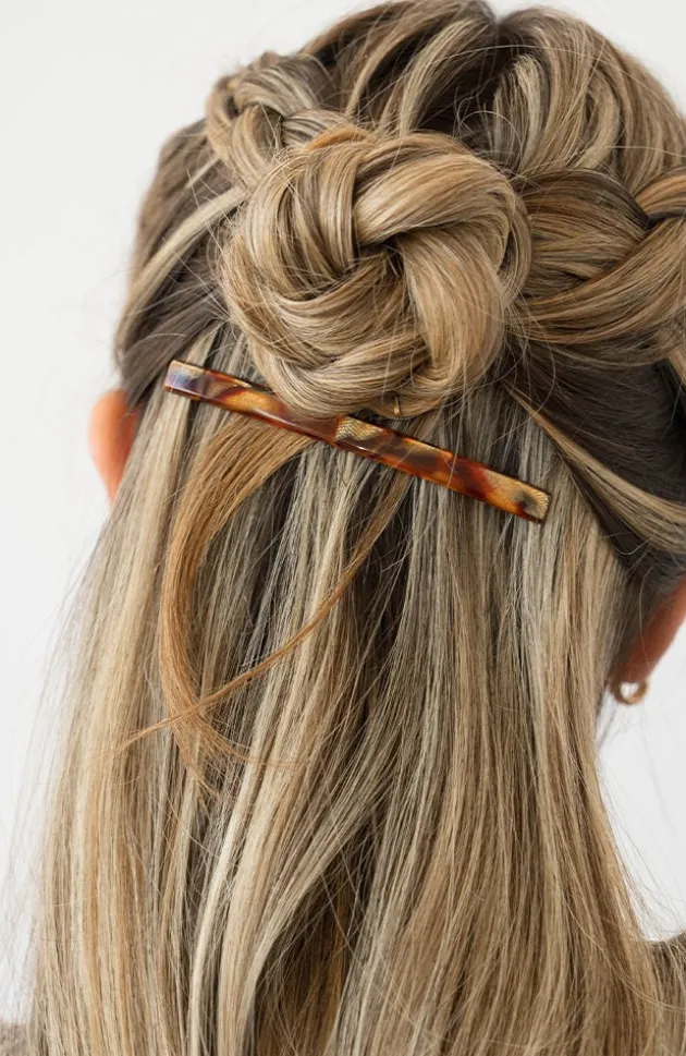Long and Skinny Barrette - French Classic