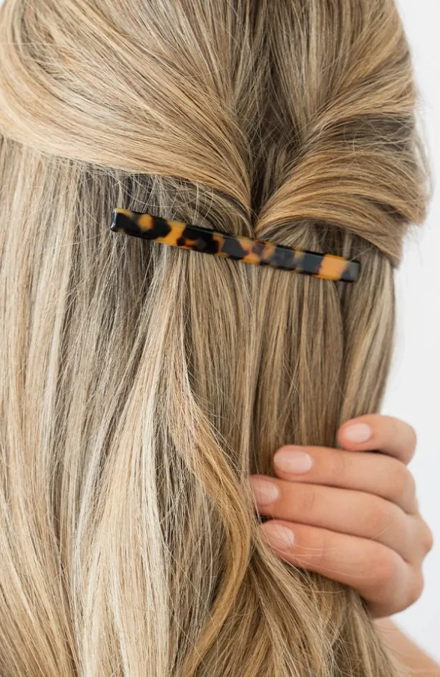 Long and Skinny Barrette - French Classic