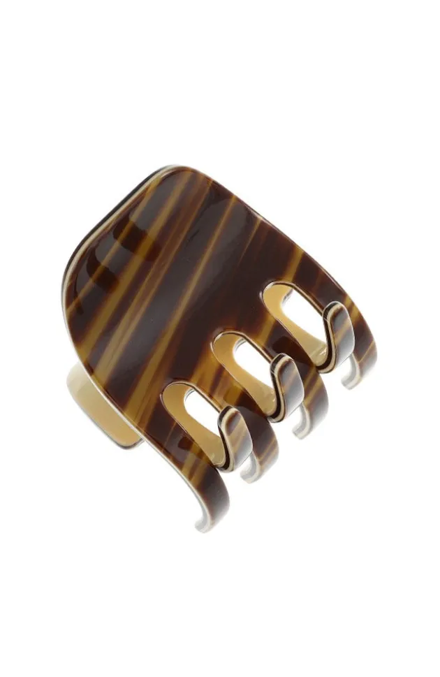 Medium Gallery Claw Clip - Tiger