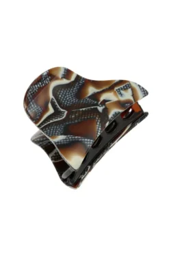 Medusa Claw Clip - Fudge