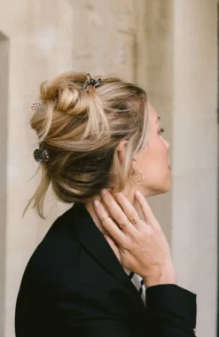 Mini Couture Claw Clip - French Classic