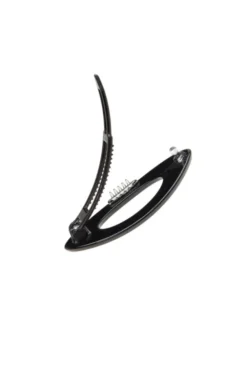 Mini Cutout Oval Plastic Tige Boule Barrette - Classic