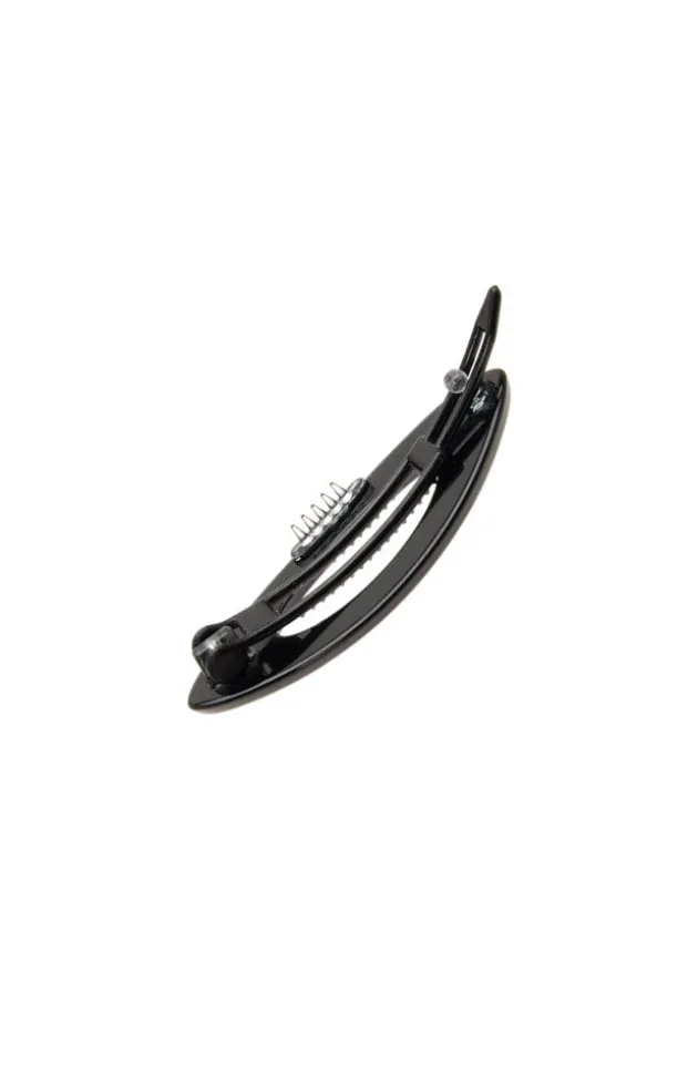 Mini Cutout Oval Plastic Tige Boule Barrette - Classic