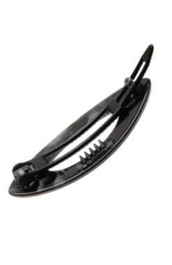 Mini Cutout Oval Plastic Tige Boule Barrette - Classic
