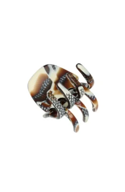 Mini Gallery Claw Clip - Fudge