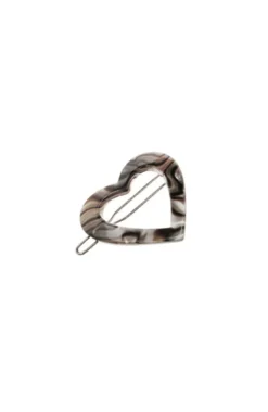 Mini Heart Tige Boule Barrette - Classic