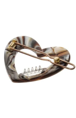 Mini Heart Tige Boule Barrette - Classic