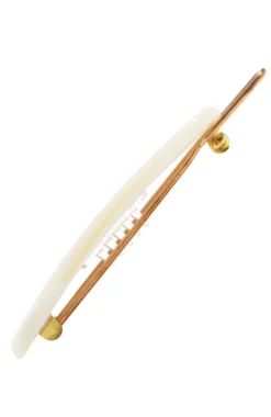 Mini Oblong Tige Boule Barrette - Classic