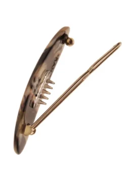 Mini Oblong Tige Boule Barrette - Classic