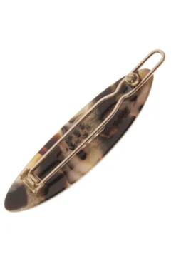 Mini Oblong Tige Boule Barrette - Classic