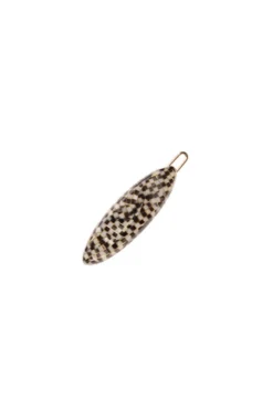 Mini Oblong Tige Boule Barrette - Classic