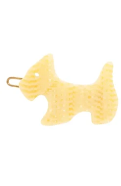 Mini Scottie Dog Tige Boule - Straw