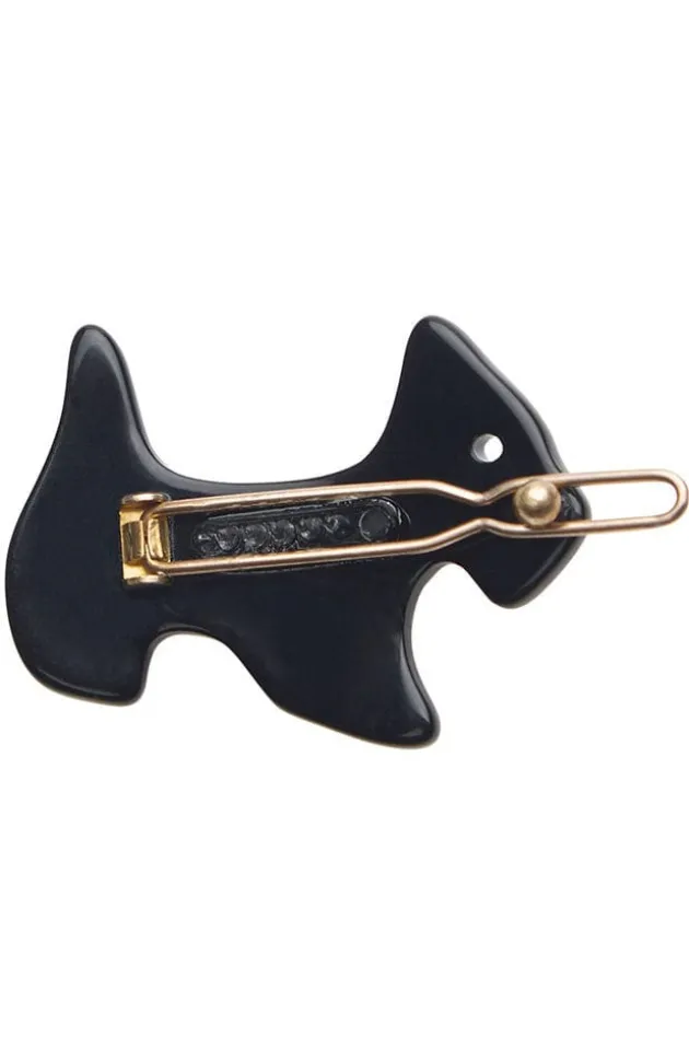 Mini Scotty Dog Tige Boule Barrette - Classic