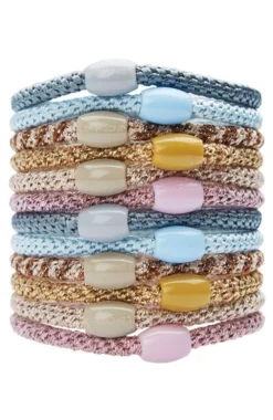 Narrow Grab & Go Pony, 12 Hair Ties