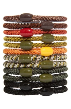 Narrow Grab & Go Pony, 12 Hair Ties