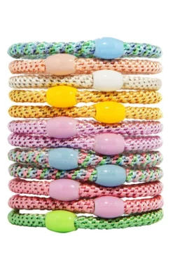 Narrow Grab & Go Pony, 12 Hair Ties