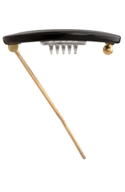 New Cutout Oval Tige Boule Barrette - Classic