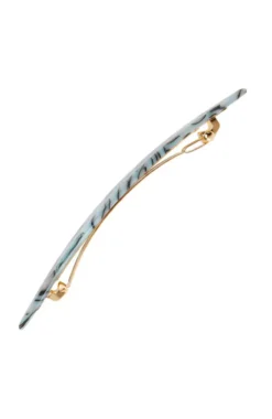Oblong Long and Skinny Barrette - Classic