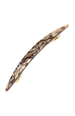 Oblong Long and Skinny Barrette - Classic