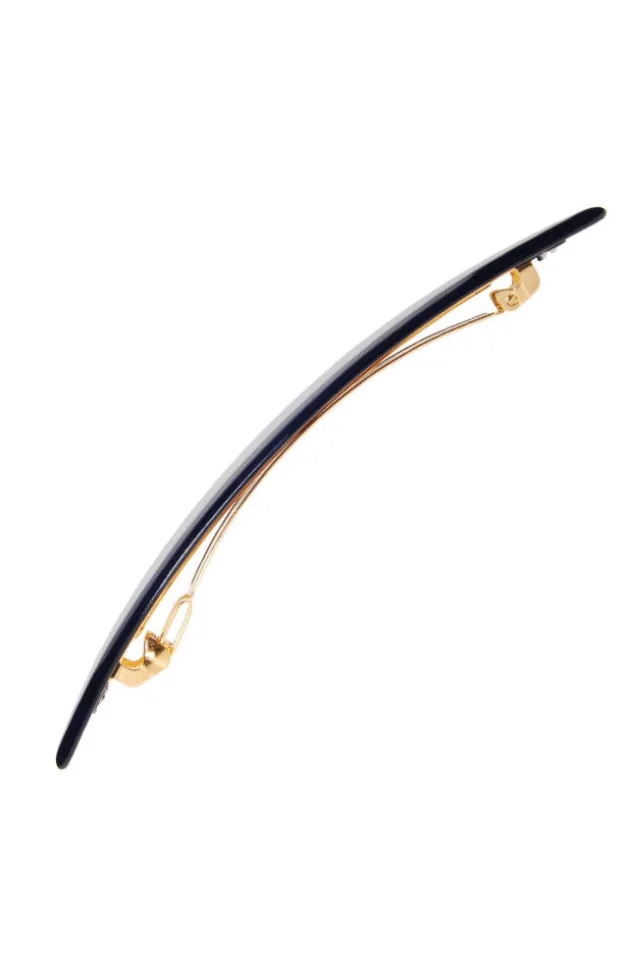 Oblong Long and Skinny Barrette - Classic