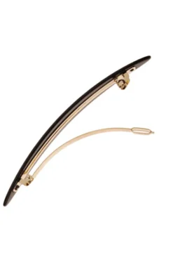 Oblong Long and Skinny Barrette - Classic