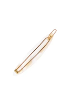 Oblong Tige Boule Barrette - Classic