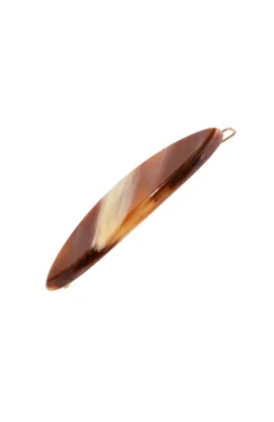 Oblong Tige Boule Barrette - Classic
