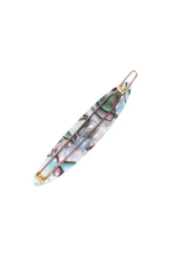 Oblong Tige Boule Barrette - Classic