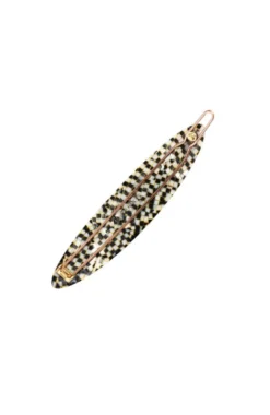 Oblong Tige Boule Barrette - Classic