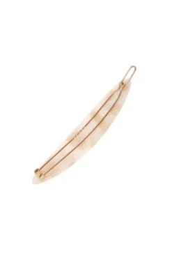 Oblong Tige Boule Barrette - Classic
