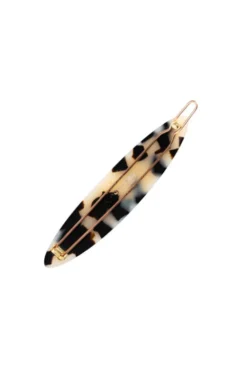 Oblong Tige Boule Barrette - Classic