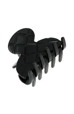 Quilted Small Claw Clip - Classic