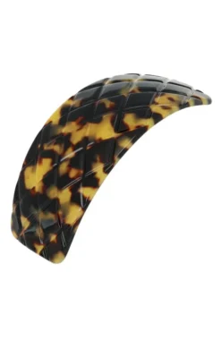 Quilted Volume Barrette - Classic