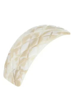 Quilted Volume Barrette - Classic