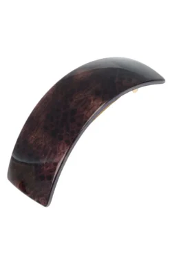 Rectangle Volume Barrette - Aztec