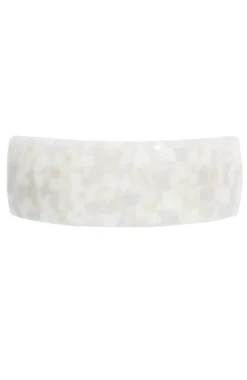 Rectangle Volume Barrette - Coconut Milk