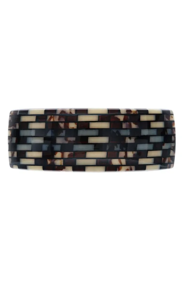 Rectangle Volume Barrette - Empire